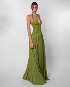 Amelia Corset Maxi Dress