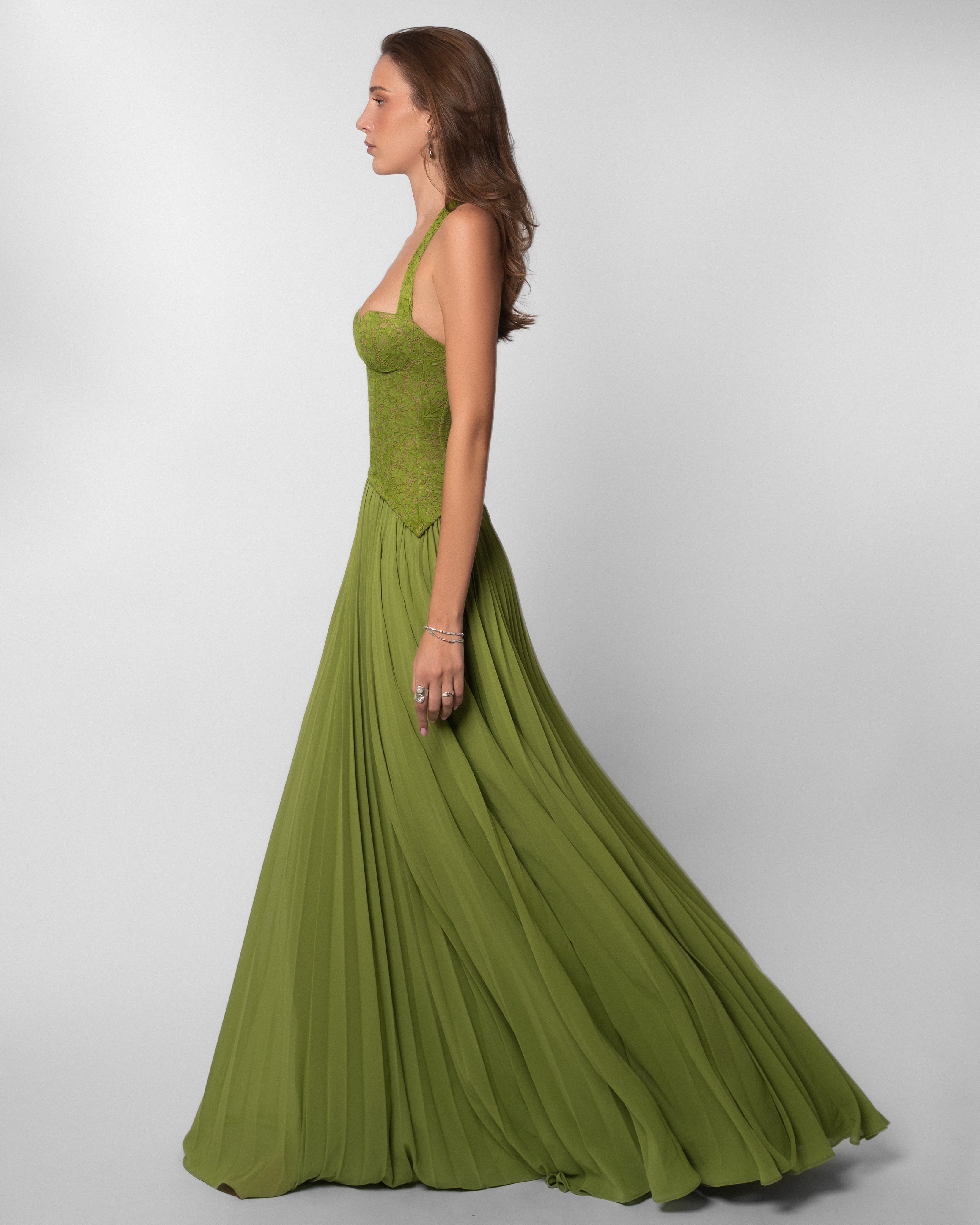 Amelia Corset Maxi Dress