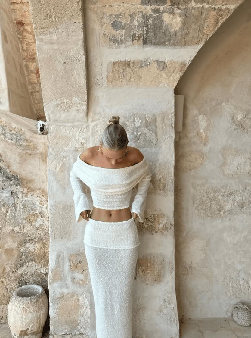 Charlotte Two-Piece Textured Set