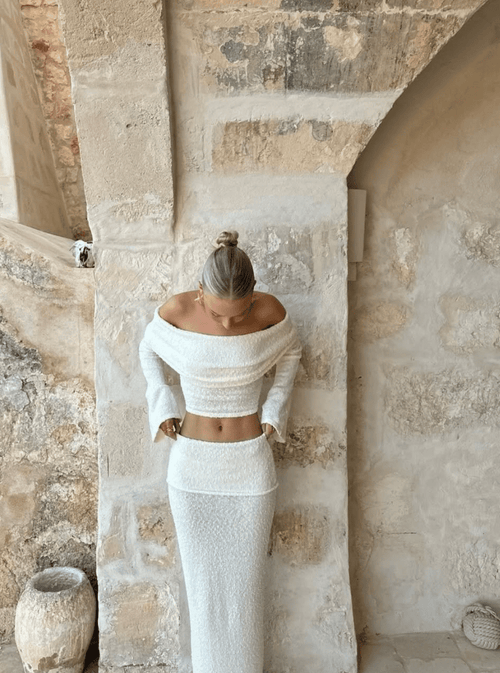 Charlotte Two-Piece Textured Set