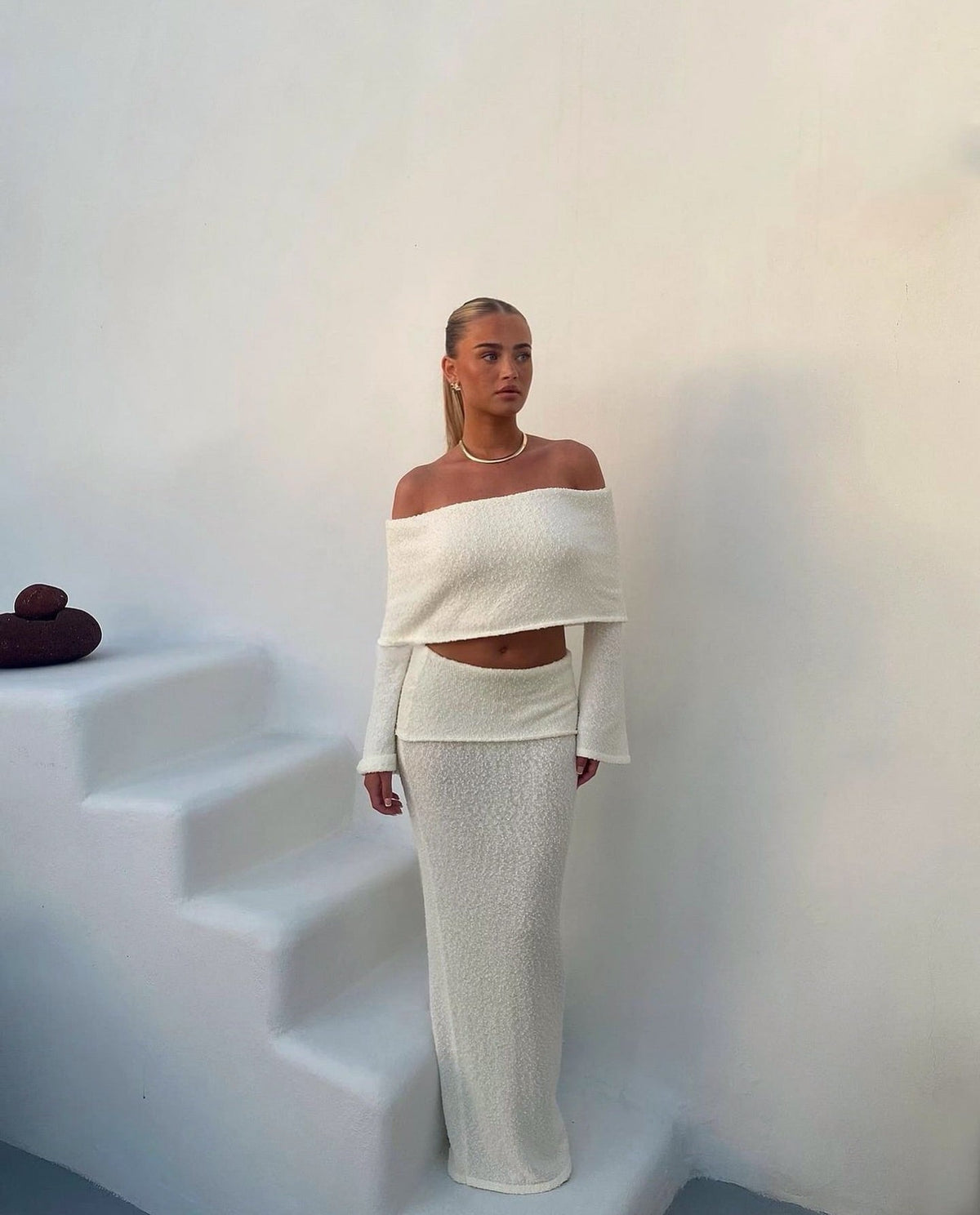 Charlotte Two-Piece Textured Set
