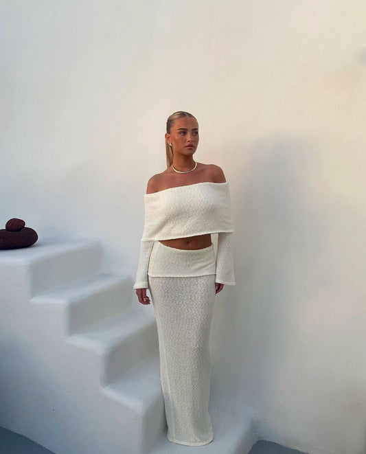 Charlotte Two-Piece Textured Set