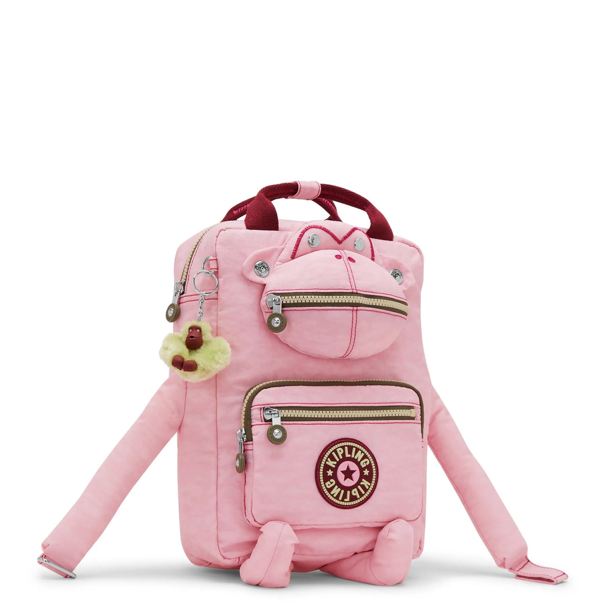 Pink Curious Chimp Backpack