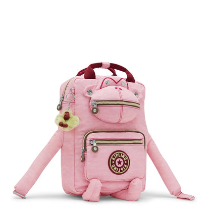 Pink Curious Chimp Backpack