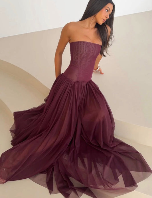 The Purple Amara Gown