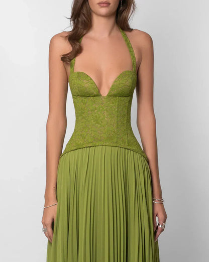 Amelia Corset Maxi Dress