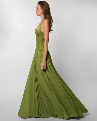 Amelia Corset Maxi Dress